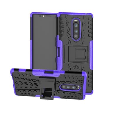 Iskunkestävä Suojakuori Sony Xperia 1 (J9110)  - violetti