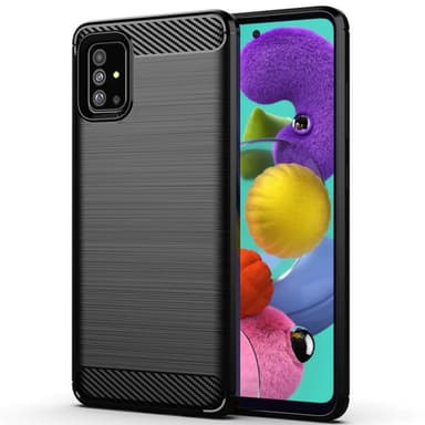 Harjattu TPU kuori Samsung Galaxy A51 (SM-A515F)