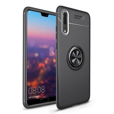 Huawei P20 Pro Slim Ring kotelo (CLT-L29)  - musta