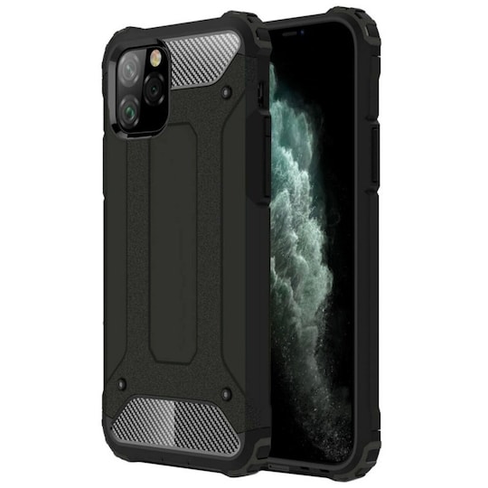 Hybrid Armor kuori Apple iPhone 11 Pro Max (6.5 "") - musta