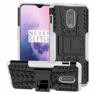 Iskunkestävä Suojakuori OnePlus 7  - valkoinen