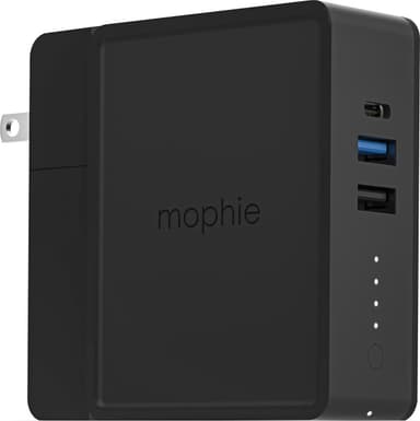 Mophie Global Powerstation Hub laturi (musta)