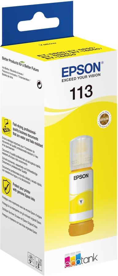 Epson EcoTank 113 keltainen mustekasetti