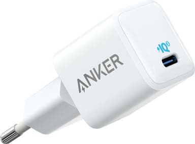Anker PowerPort III Nano laturi 20W (valkoinen)