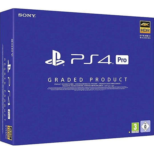 PlayStation 4 Pro 1 TB Refurbished (takuukorjattu)