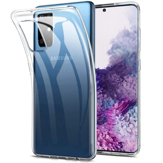 Silikonikotelo läpinäkyvä Samsung Galaxy S20 (SM-G980F)