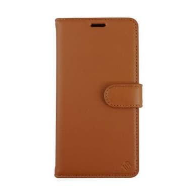 Ympäristöystävällinen Aitoa nahkaa iPhone 11 Pro lompakkokotelo 2 in 1 -Brown