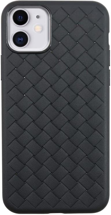 iPhone 11 Kuvioitu kutomakuvio - Black