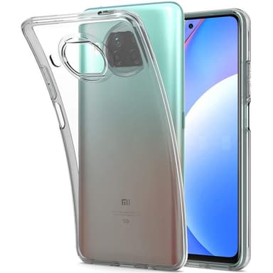 Silikonikotelo läpinäkyvä Xiaomi Mi 10T Lite