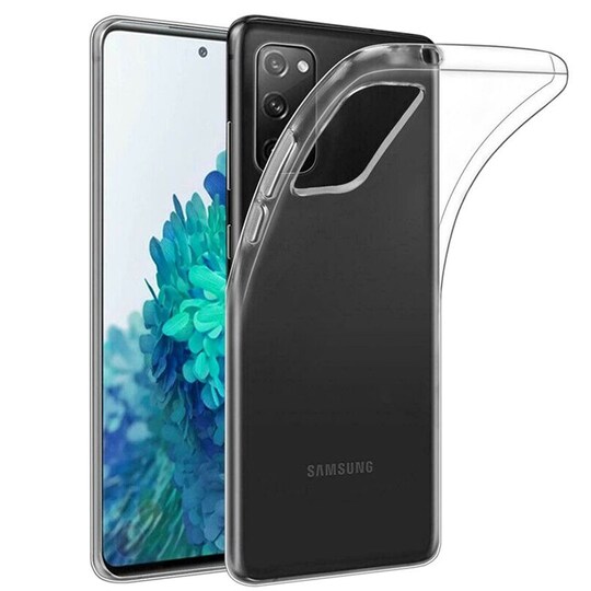 Silikonikotelo läpinäkyvä Samsung Galaxy S20 FE (SM-G780F)