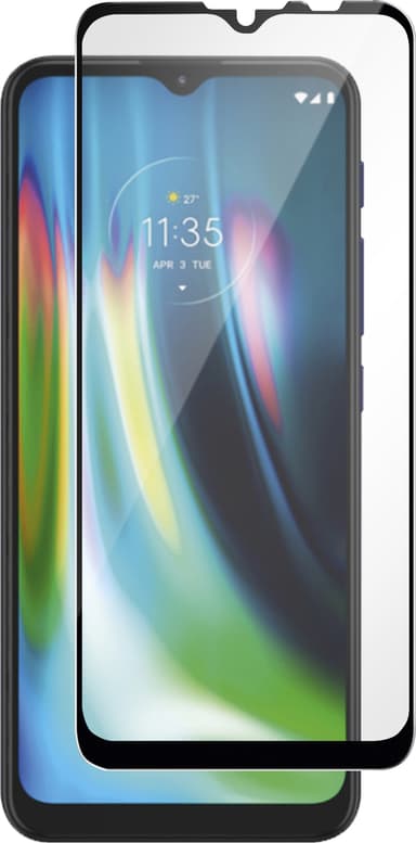 Panzer Full-Fit Motorola Moto G9 Play näytönsuoja (musta)