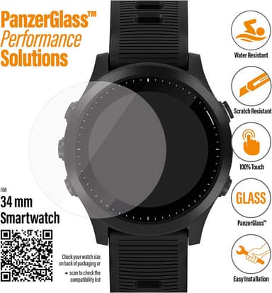 Panzer Garmin Forerunner 645 näytönsuoja 34 mm