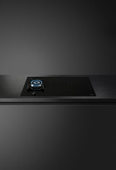 Smeg keittotaso, induktio/kaasu PM3953D (musta)