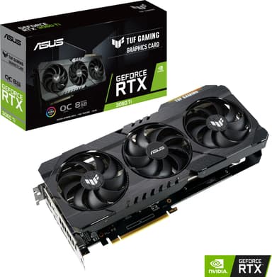 ASUS GeForce RTX 3060 Ti 8GB GDDR6 TUF näytönohjain
