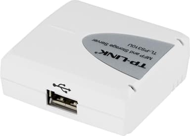 TP-Link MFP tulostinserveri 1 USB 10/100 tulostin/skannaus/fax, valk.