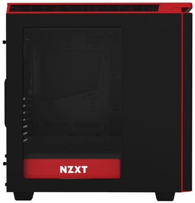 NZXT H440W 2017 PC-kotelo (musta/punainen/ikkuna)