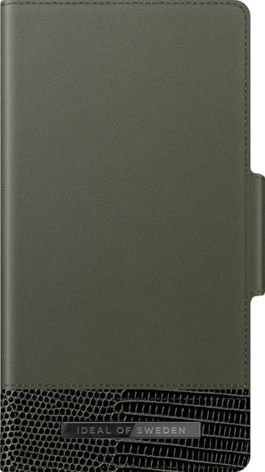 iDeal of Sweden Unity iPhone 12 Pro Max lompakkokotelo (Metal Woods)
