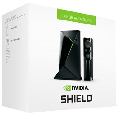 Nvidia Shield TV 4K + kaukosäädin