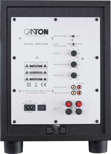 Canton SUB 8.4 aktiivinen subwoofer (musta)