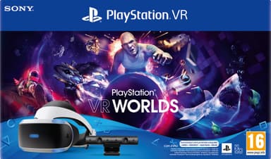 PlayStation VR MK5 pakkaus: PS VR -VR-lasit kameralla + 5 VR-peliä