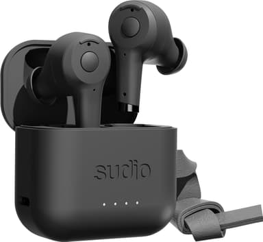 Sudio Ett täysin langattomat in-ear kuulokkeet (musta)