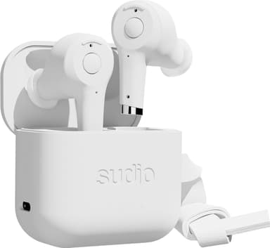 Sudio Ett täysin langattomat in-ear kuulokkeet (valkoinen)