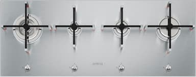 Smeg Linea integroitava kaasutaso PX1402 (ruostumaton teräs)