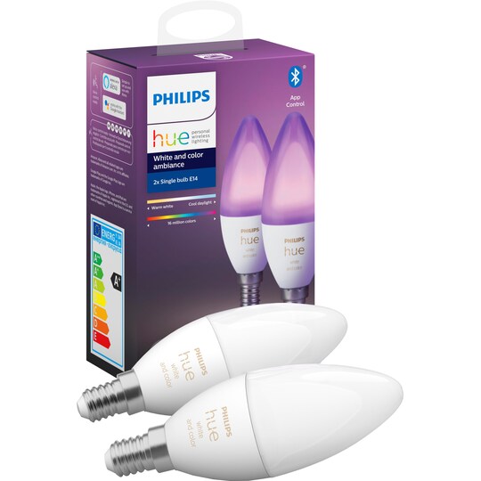 Philips Hue WCA LED lamppu 5 W E14 HUEWCAE142PKBT