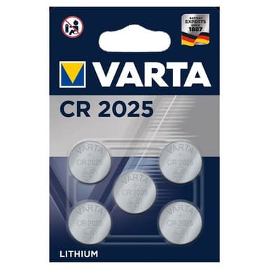Varta Nappiparisto CR2025 - 5-pakkaus