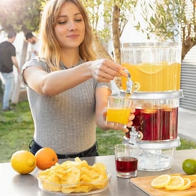 InnovaGoods Kaksikerroksinen Juoma-annostelija
