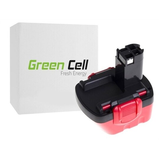Green Cell työkaluakku Bosch O-Pakkaus 3300K PSR 12VE-2 GSB 12 VSE-2