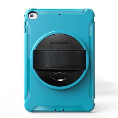 360 astetta kääntyvä kotelo iPad mini 2019 & mini 4 Vaaleansininen