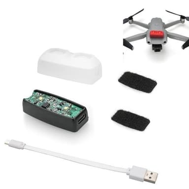 Strobe-valaistus DJI Phantom 4 / Mavic Mini / Mavic Air 2 Pro Valkoinen