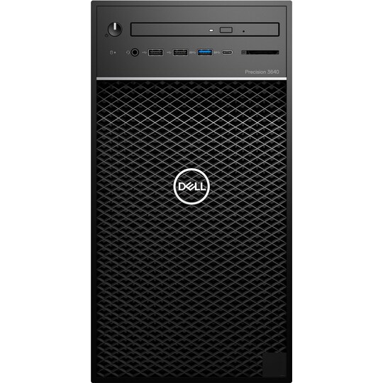 Dell Precision 3640 MT i7/16/256 GB pöytätietokone (musta)