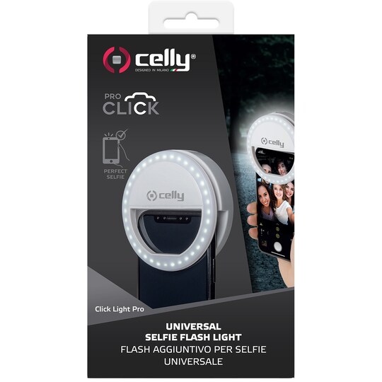 Celly Click Light Pro universaali älypuhelimen salama