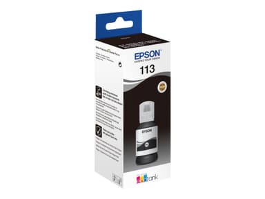 Epson 113 - musta - alkuperäinen - täytemuste