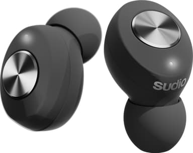 Sudio Tolv täysin langattomat in-ear kuulokkeet (musta)