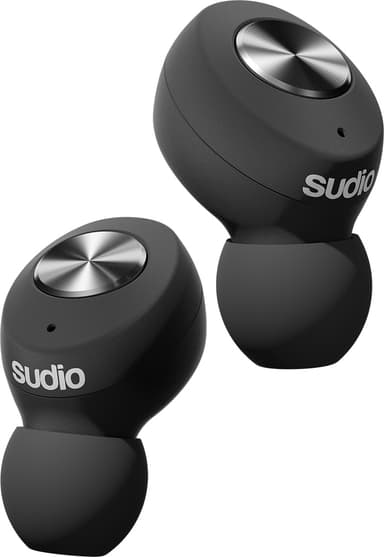 Sudio Tolv täysin langattomat in-ear kuulokkeet (musta)