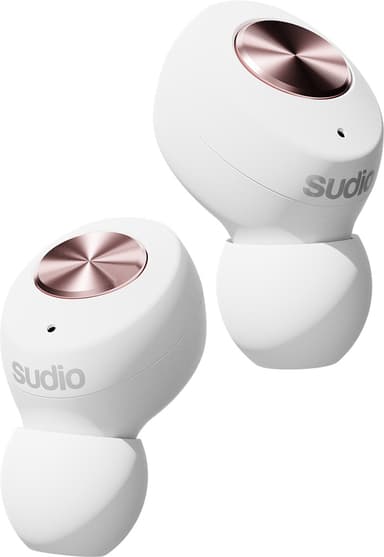 Sudio Tolv täysin langattomat in-ear kuulokkeet (valkoinen)