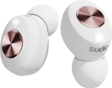 Sudio Tolv täysin langattomat in-ear kuulokkeet (valkoinen)