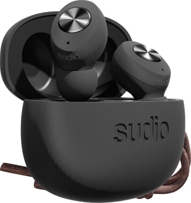 Sudio Tolv täysin langattomat in-ear kuulokkeet (musta)