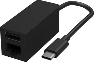 Microsoft USB-C - Ethernet/USB-A adapteri