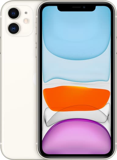 iPhone 11 älypuhelin 64 GB (valkoinen)