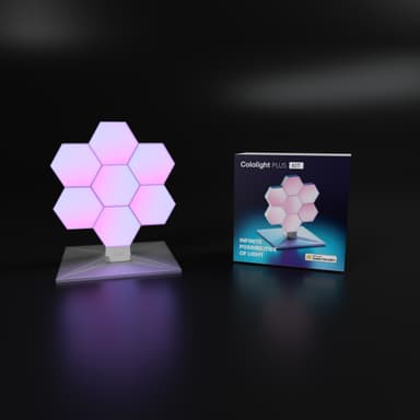LifeSmart Cololight Plus RGB LED paneeli aloituspakkaus LS167A7 (7kpl)