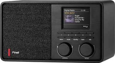 Pinell Supersound 201 digitaalinen radio (musta)