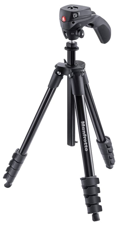 Manfrotto action tripod-kameranjalka (musta)