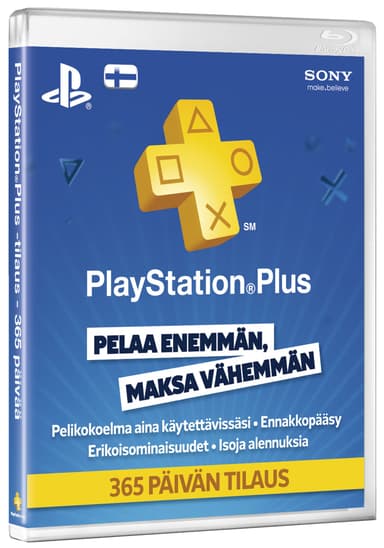 PlayStation Plus - 12kk tilaus PlayStation Plus - 12kk tilaus