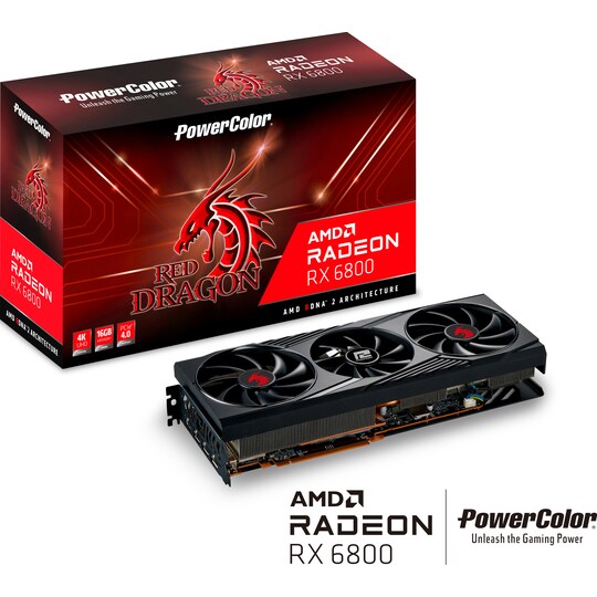 PowerColor Radeon RX 6800 Red Dragon näytönohjain