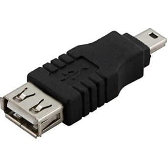 USB-adapter  A hona till Mini-B hane