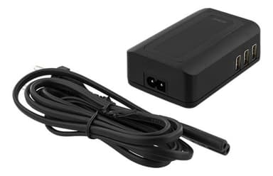 DELTACO USB latausasema 6 USB-porttia